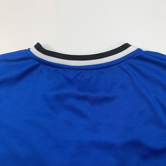 Niagara Falls Hockey Jersey Shirt Youth Boys 10/12 Harbor Blue Striped Canadian - Picture 8 of 10